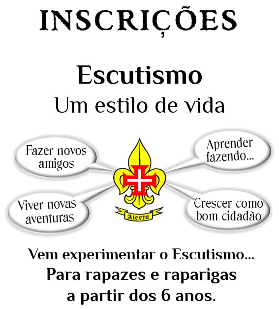 Inscrições CNE Escutismo